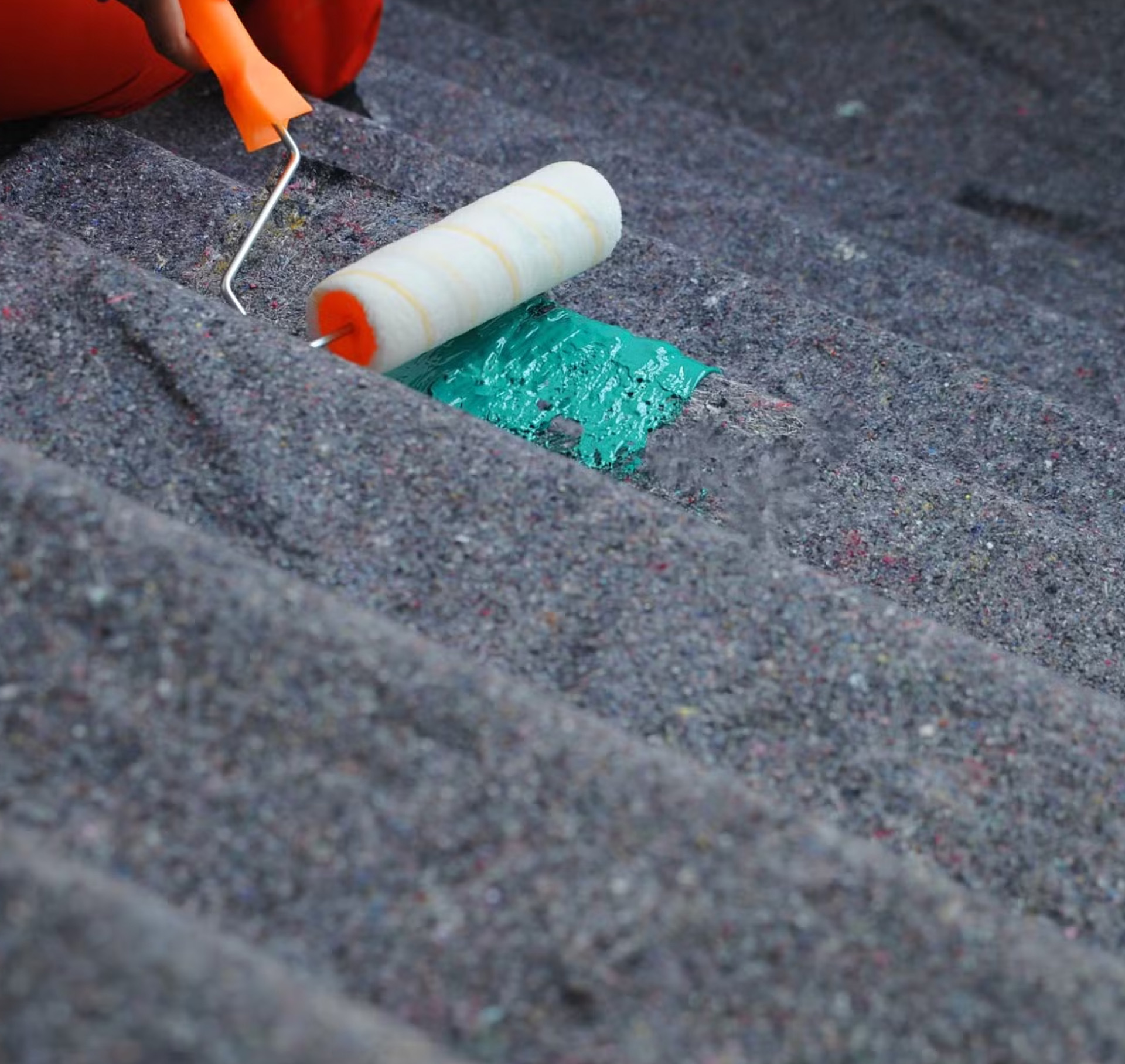 Film Lamineli Kaymaz Boya Keçesi